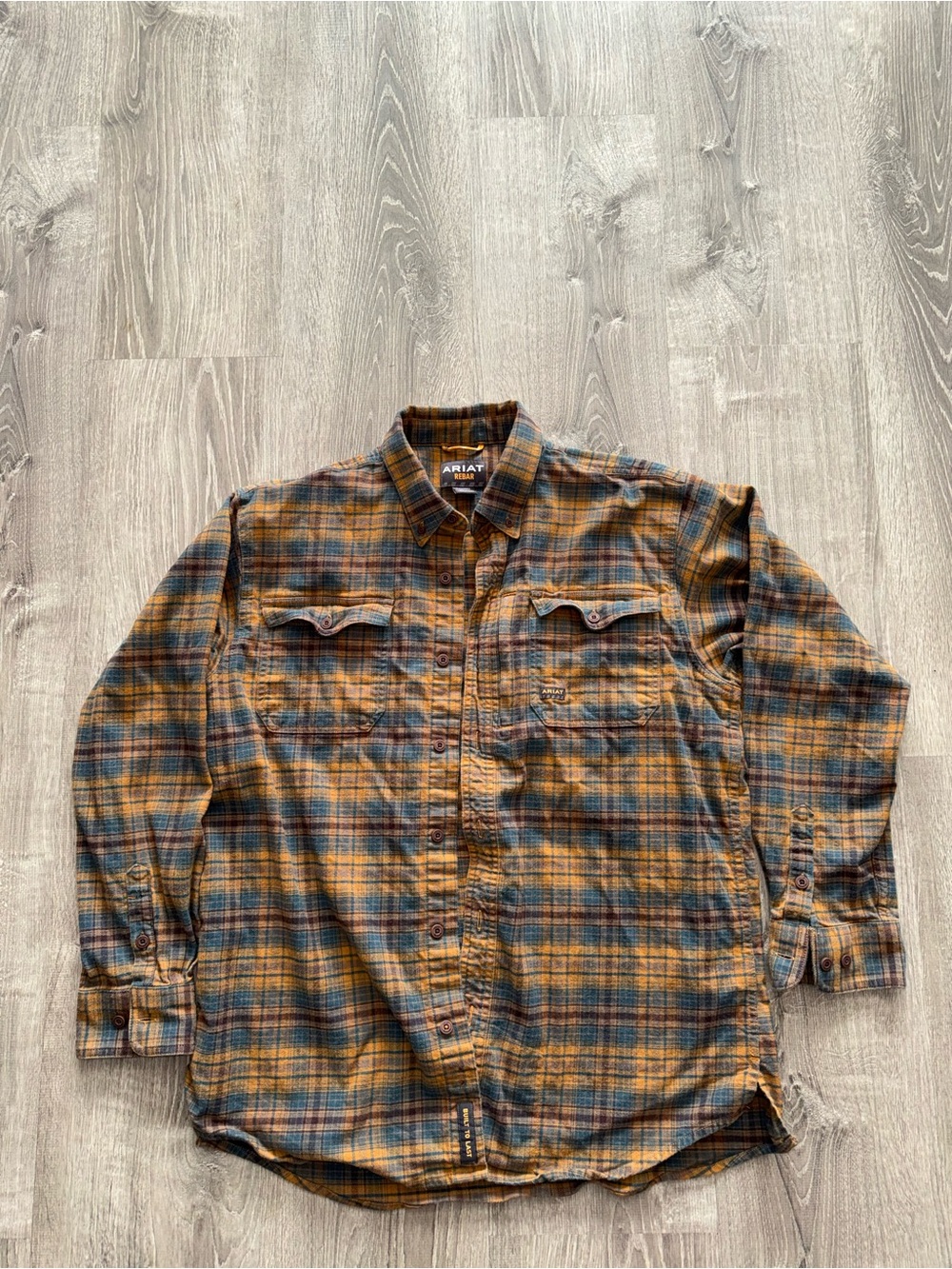 Ariat Men's  Plaid Button-Down Shirt